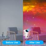 Remote Control Astronaut Starry Light Projector Durable 5V 1A
