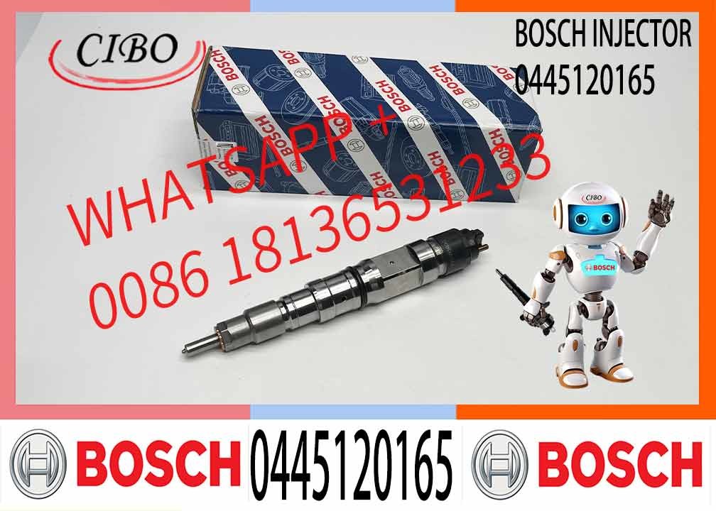0 445 120 165 Fuel Pump Assembly Nozzles 0445 120 165 Diesel Fuel Injector 0445120165