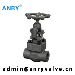 SW BW NPT Globe Valve 800lbs API602 Forged A105 Body 13CR Globe Valve Disc Type