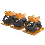 45L/Min 2000rpm excavator Hydraulic Compactor Plate