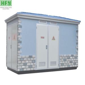 China Outdoor Electric Compact Transformer Substation 33KV 400V YB Prefabricated Substation Used In Ethiopia Uzbekistan factory