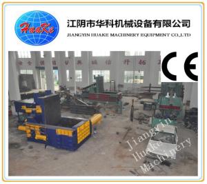 China Safe Hydraulic Baler Machine , Cast Iron aluminium scrap press machine factory
