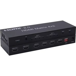 8k 4x2 hdmi matrix switcher with earc