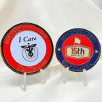 Custom gold Coin Blank Souvenir Brass Gold Silver Logo 3D Metal Challenge Coin