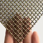 Elegant Stainless Steel Woven Wire Mesh For Cabinet ISO9001 Certified