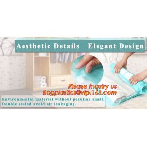 Space Savcer Vacuum Compressed Storage Bags, Vacuum Seal Cube Shape Storage Bag