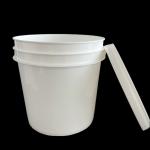 Polypropylene 4L 5L 8L 10L 15L 18L Food Grade Plastic Bucket with Heat Transfer
