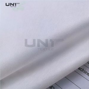 Polyester Plain Thermal Bonded Non Woven Interlining Flocked Pattern