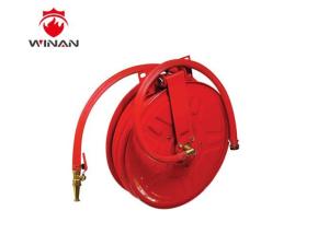 China Swing Type Fire Hose Pipe Hose Reel Fire Fighting Equipment Left Door Style factory
