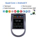 Navigation System 9.7 Inch 2 Din Car DVD Player For 2015 Kia Soul Support