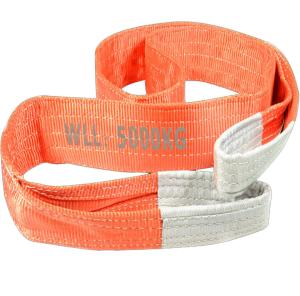 China Four Ply Eye &amp; Eye Flat Webbing Sling factory