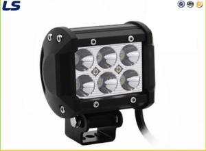 China Auto parts 18W 4 Inch LED Mini Light Bar Headlight for 4X4 car factory