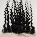 13x4 Customized 20A Natural Hairline Super Thin HD Lace Frontal Loose Deep 100%