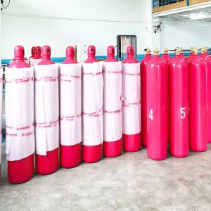 Red Carbon Dioxide Fire Suppression Systems For Computer Room
