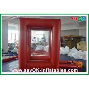 PVC Custom Inflatable Money Booth Funny For Activity / Event