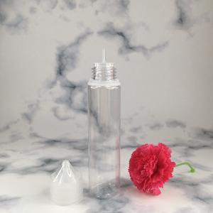 China Customized Round E Liquid Bottle with Screen Printing 10-100ml Capacity factory