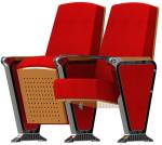 Plywood Surface Conference Theater Cinema Seats With Premium Fabric