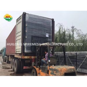 Garden 50x100mm Aperture Welded Mesh Fence Hot Dip Galvanized With V Bends