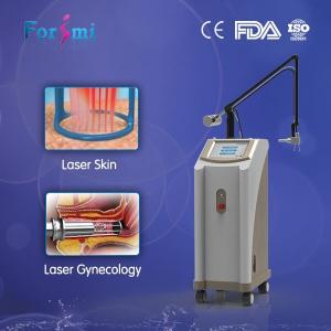 China Big true color LCD touch screen machine newest technolog resurfacing Fractional rf fractional co2 laser beauty equipment factory