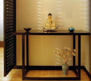 China 5 Star Hotel Lobby Solid Wood Console Table Walnut Veneer Reception Table factory