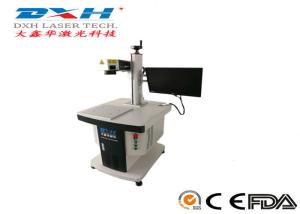 China 3D Fiber Laser Automatic Laser Marking Machine For Silverware Name Card factory