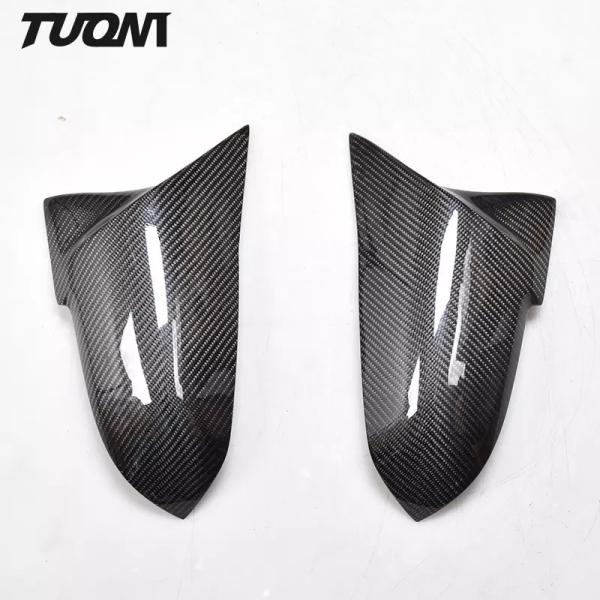 ABS Material Carbon Fiber Mirror Cover For BMW 3 Series F30 F35 Rearview Mirror
