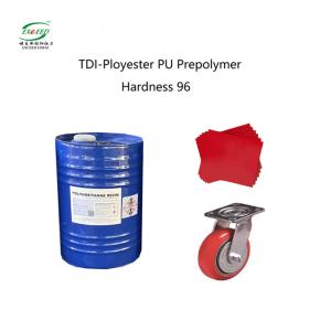 China Solid TDI / Polyester Polyurethane Prepolymer Hardness 96 factory