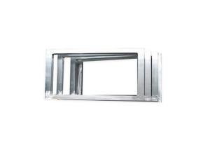 China Polishing Silver Aluminium Screen Printing Frames Solvent Resistance 18x20 Inch Size factory