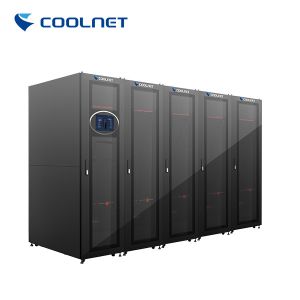 Integrated Rack Data Center With Rack Mounted UPS And Precision Air Conditioners