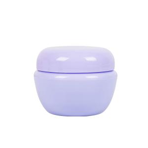 China Purple 5g 10g Small Cosmetic Cream Jar Packaging Refillable factory
