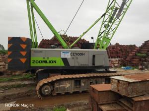 China Energy Efficient 85Ton ZCC850V Lattice Boom Crane Safe Operation at Maximum Lifting Height 46m factory