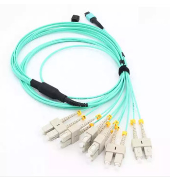 Fiber Optic OM3/OM4/OM5 Cable SC LC MPO MTP Optical Fiber Patch Cord