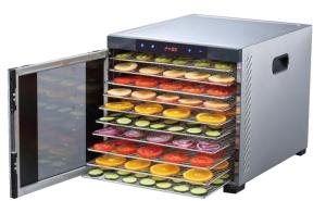 China Better Sedona Express TRIBEST Stainless Steel digital Fruit Dryer Vegatable Food Glass door Dhydrator GK-310 factory