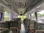 White 19 Seats 2013 Used City Bus Diesel Left Hand Steering 3340mm Height