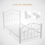Stable Load Bearing Steel Furniture Bed Easy Assembly Wear Resistant