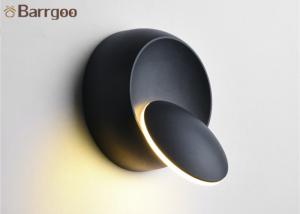 China Nordic Moon Eclipse Rotation Wall Hanging Lamps 3D Bedroom Living Room Led Sconce factory