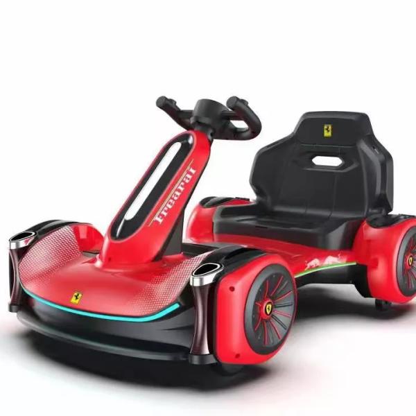 Mobile Phone Remote Control 12V Ride On Electric Go-Kart Car for Children