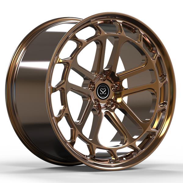 Staggered Bronze 1Piece Forged Rims 20x9.5 And 20x10.5 For 2015 F06 BMW M6 Gran