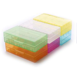 Newest design case/storage box for battery 2*18650 CE approved