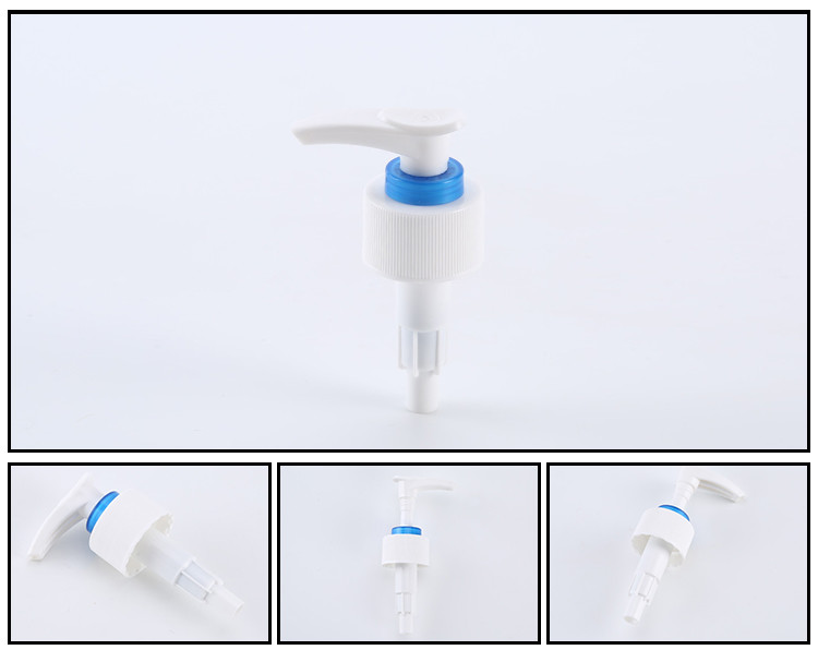Aluminum Cover 24/415 Lotion Pump Head For Shampoo Bottle