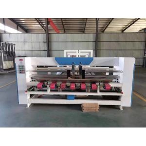 Corrugated Paperboard Carton Folder Gluer Machine Stitching