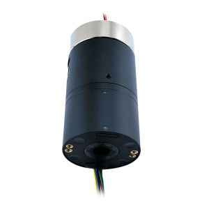 China Pneumatic-Electric Slip Ring with 6 Signal Circuits and G1/8&quot; Interface for 6-8mm Applicable Trachea factory