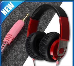 China Lightweight Wired Over-Ear Head Stereo Headset &amp;Soft Leather Ear Cups (MO-SH003) factory