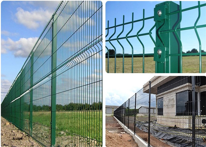 Bracket Q235 Q195 Steel Stainless Welded Wire Mesh Fence Panels
