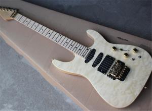 China Factory Custom 24 Tone position piece electric guitar, maple fingerboard, gold hardware, customizable factory