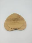 Dual USB Bamboo 10W fast Charging Wireless Charger 9V 2-3A Universal Charger