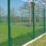 PVC Sprayed Metal Anti Climb 358 Security Fence Panels 2.0m 2.3m
