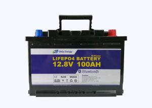 China Solar System Leisure Bluetooth Lithium Battery Toys 12V 100Ah UPS Battery factory