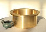 Longlife Copper Casting Double Oil Grooves Bronze Sleeve Bushings C90500