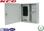 Wall Mounted Steel Fiber Optic Terminal Box 72 Fibers 0.15dB Insertion Loss